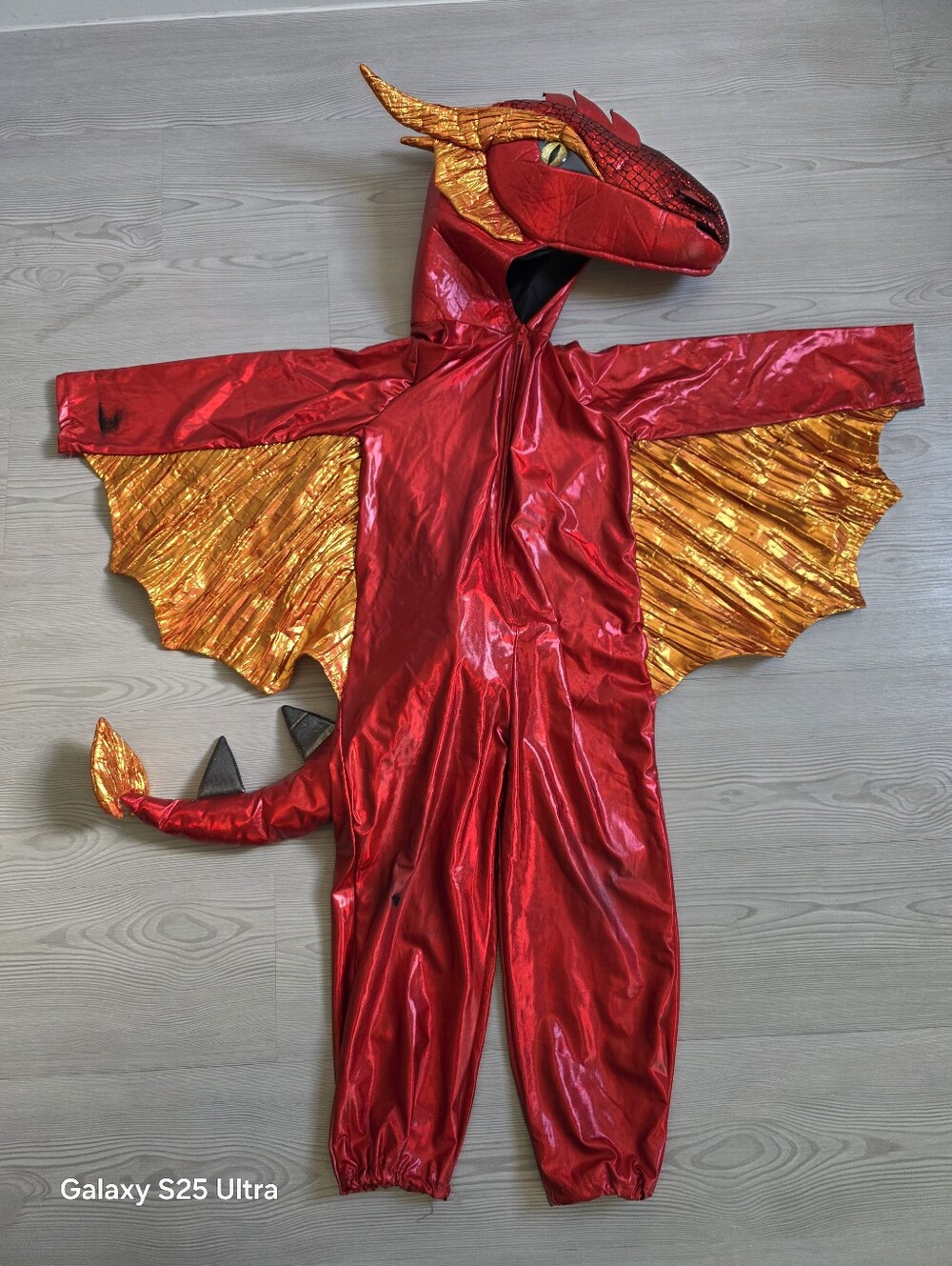 Red Metallic Dragon Kids Halloween Costume From Potery Barn